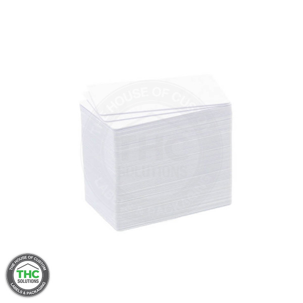 THC ID Card with Mag Stripe, White PVC Card