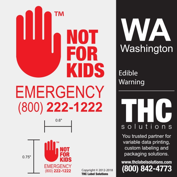 WA - Washington Not For Kids Symbol THC Solutions free download