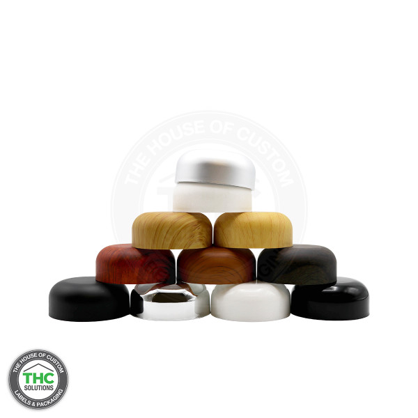 Round PET Dram Lids, 10 - 80 Dram